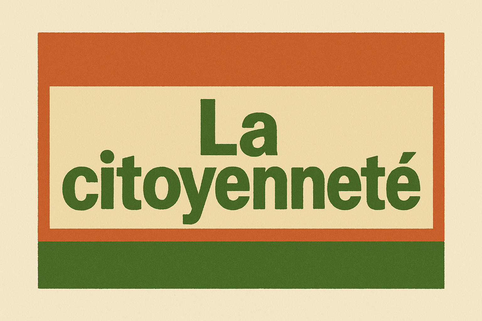 La citoyenneté